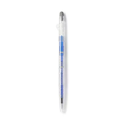 무인양품 문질러 지울 수 있는 슬림 볼펜 노크식 블루 0.5mm