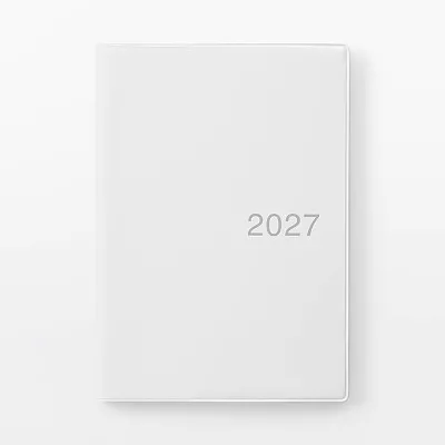 무인양품 월요일 시작 먼슬리 스케줄러 2026년 12월 시작 B6 화이트