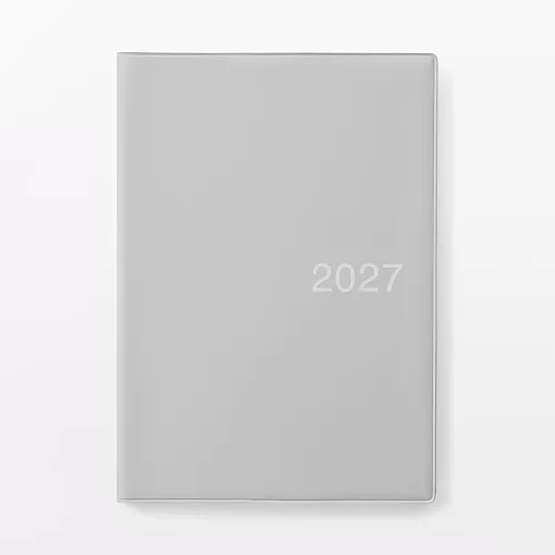 무인양품 월요일 시작 먼슬리 위클리 스케줄 다이어리 2026년 12월 시작 A5