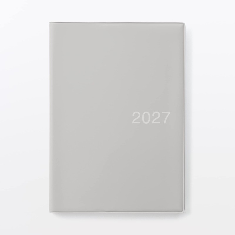 무인양품 월요일 시작 먼슬리 위클리 스케줄 다이어리 2026년 12월 시작 A5