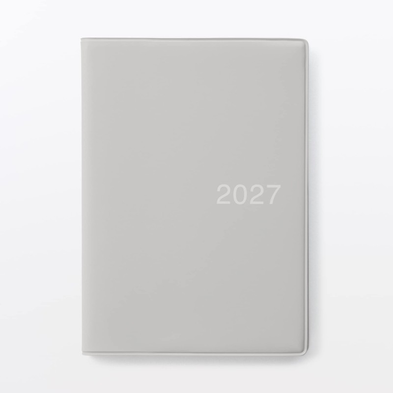 무인양품 월요일 시작 먼슬리 위클리 스케줄 다이어리 2026년 12월 시작 A6