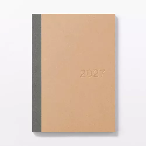 무인양품 월요일 시작 먼슬리 위클리 스케줄 다이어리 2026년 12월 시작 B6