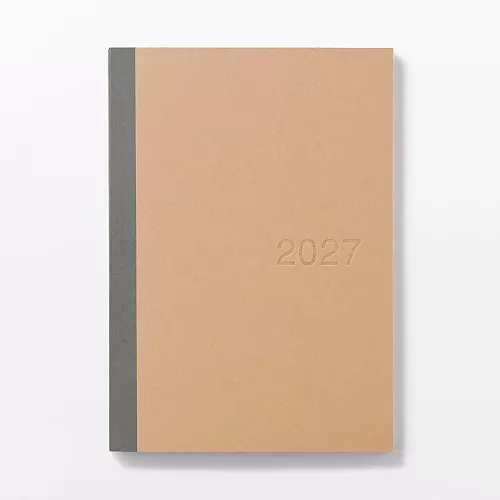 무인양품 월요일 시작 먼슬리 위클리 스케줄러 2026년 12월 시작 A5