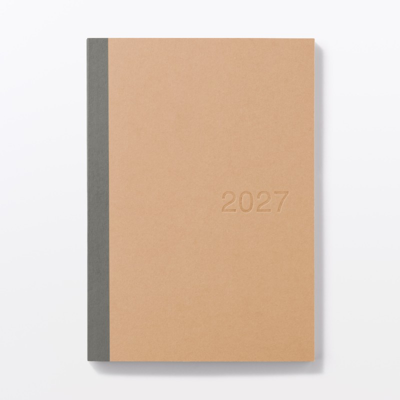 무인양품 월요일 시작 먼슬리 위클리 스케줄러 2026년 12월 시작 A5