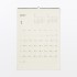 무인양품 사탕수수 함유 종이 일요일 시작 육요 캘린더 2027년 벽걸이용 약 594x420mm A2