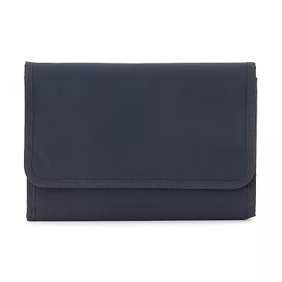 무인양품 폴리에스테르 문구 정리 파우치 네이비 22x17cm 대