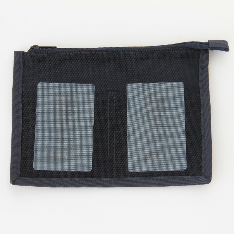 무인양품 폴리에스테르 문구 정리 파우치 네이비 약 22x15cm 소