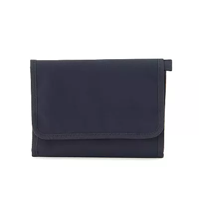 무인양품 폴리에스테르 문구 정리 파우치 네이비 약 22x15cm 소
