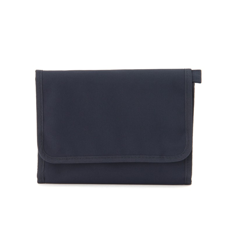 무인양품 폴리에스테르 문구 정리 파우치 네이비 약 22x15cm 소