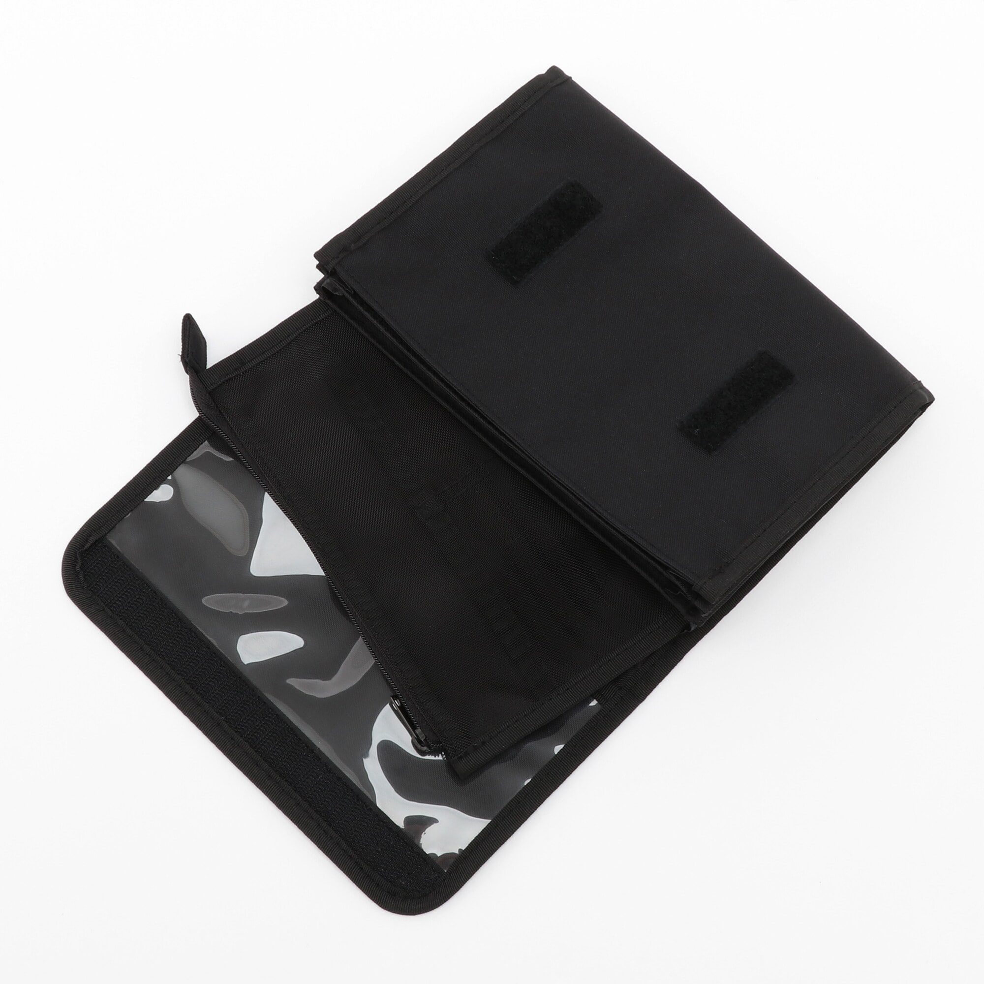 무인양품 폴리에스테르 문구 정리 파우치 블랙 약 22x15cm 소