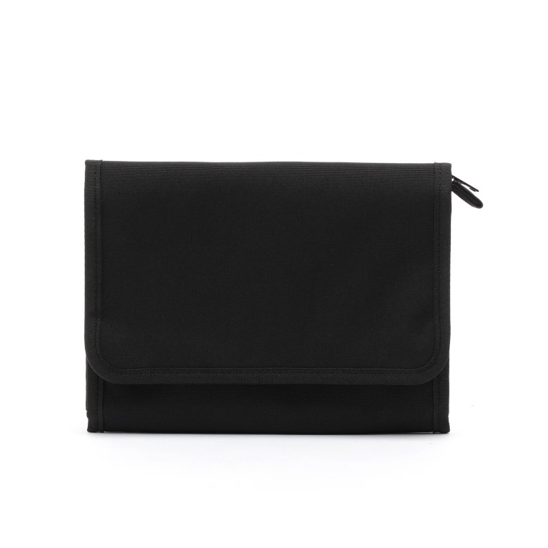 무인양품 폴리에스테르 문구 정리 파우치 블랙 약 22x15cm 소