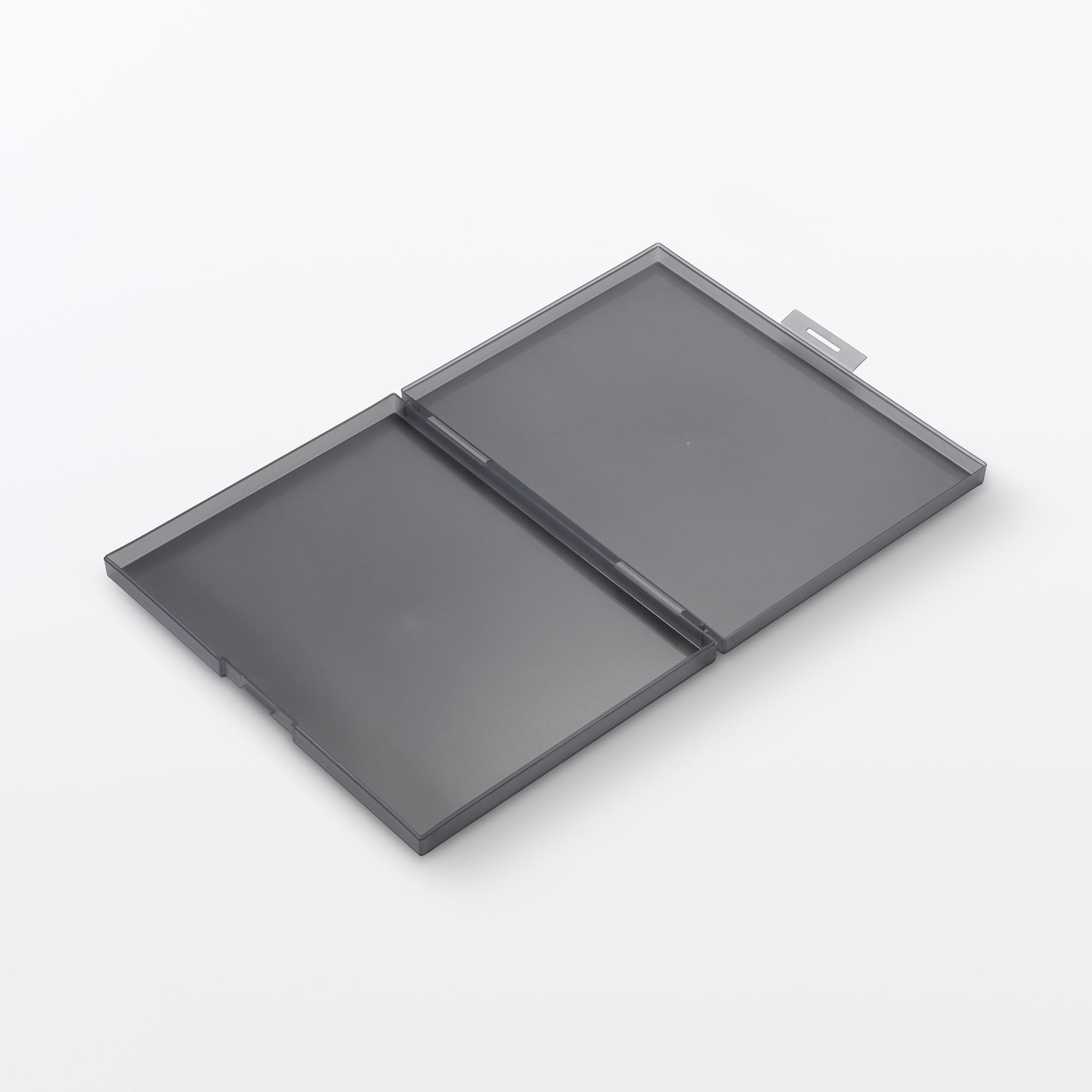 무인양품 폴리프로필렌 파일 케이스 다크 그레이 약 폭 33x깊이 318x높이 243mm