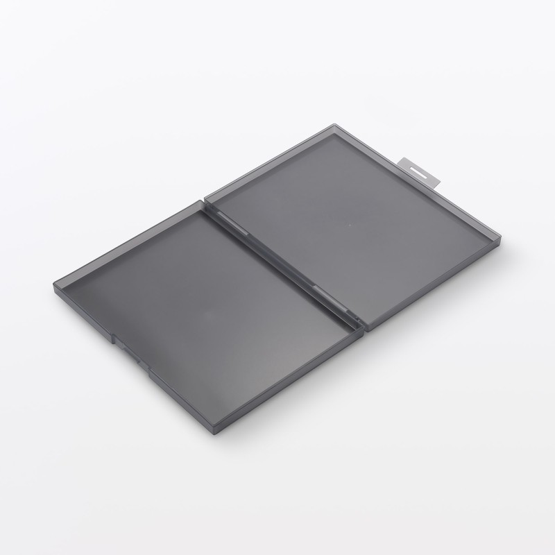 무인양품 폴리프로필렌 파일 케이스 다크 그레이 약 폭 33x깊이 318x높이 243mm