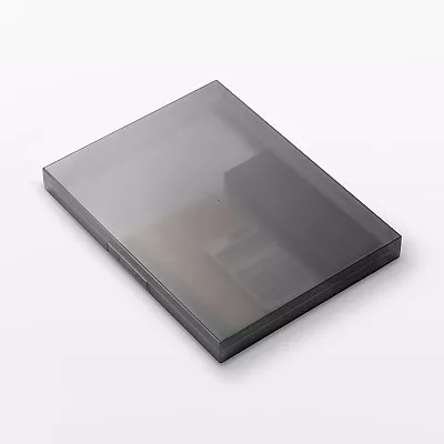무인양품 폴리프로필렌 파일 케이스 다크 그레이 약 폭 33x깊이 318x높이 243mm