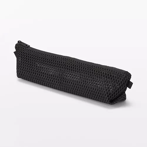 무인양품 입체 메쉬 펜케이스 필통 마치형 블랙 약 폭 170x50x50mm