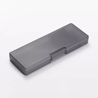 무인양품 폴리프로필렌 칸막이 분리형 필통 다크 그레이 약 폭 225x깊이 81x높이 26mm