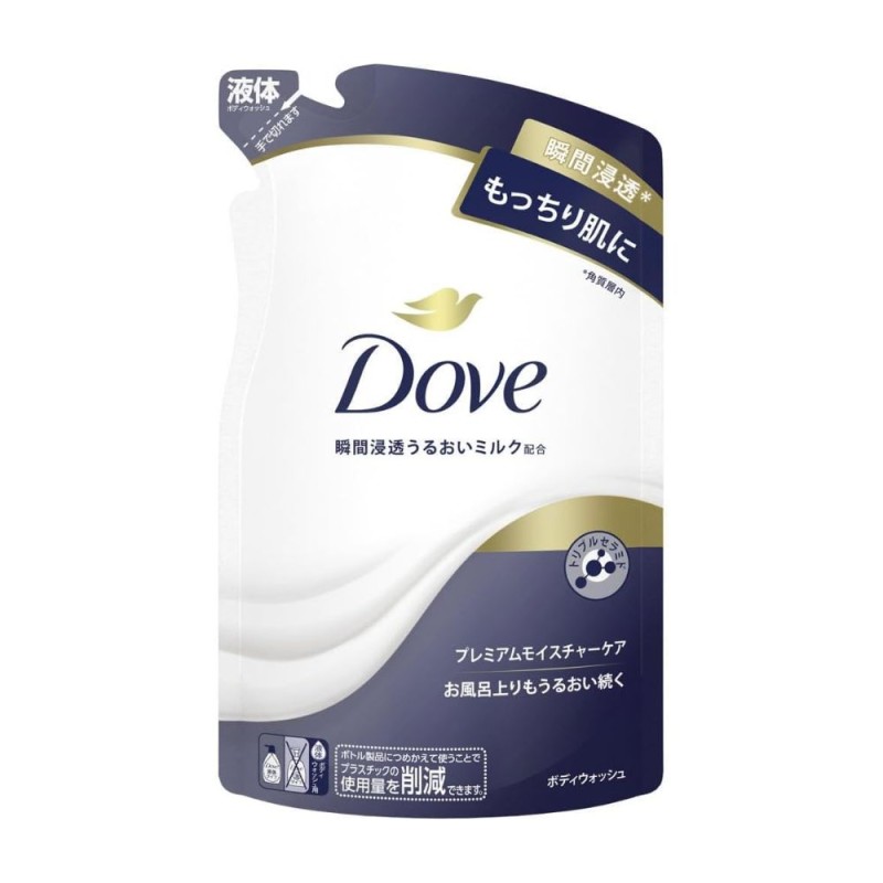 도브 바디워시 프리미엄 모이스쳐 케어 리필 330g