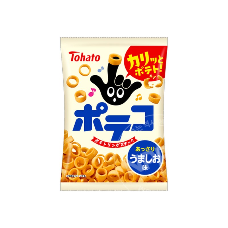 토하토 포테코 우마시오 소금맛 과자 70g 일본 스낵