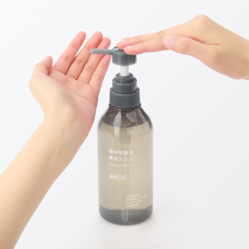 일본 무인양품 식물 발효액 약용 스칼프 샴푸 400ml