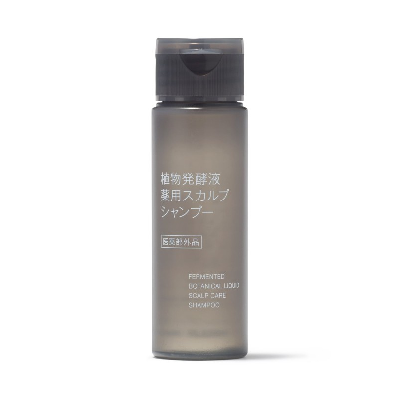 일본 무인양품 식물 발효액 약용 스칼프 샴푸 휴대용 50ml