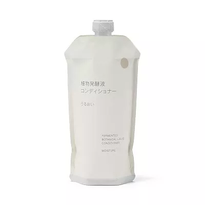 일본 무인양품 식물 발효액 헤어 컨디셔너 촉촉 리필용 340g