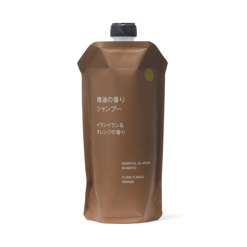 일본 무인양품 정유향 샴푸 일랑일랑 오렌지향 리필용 340ml