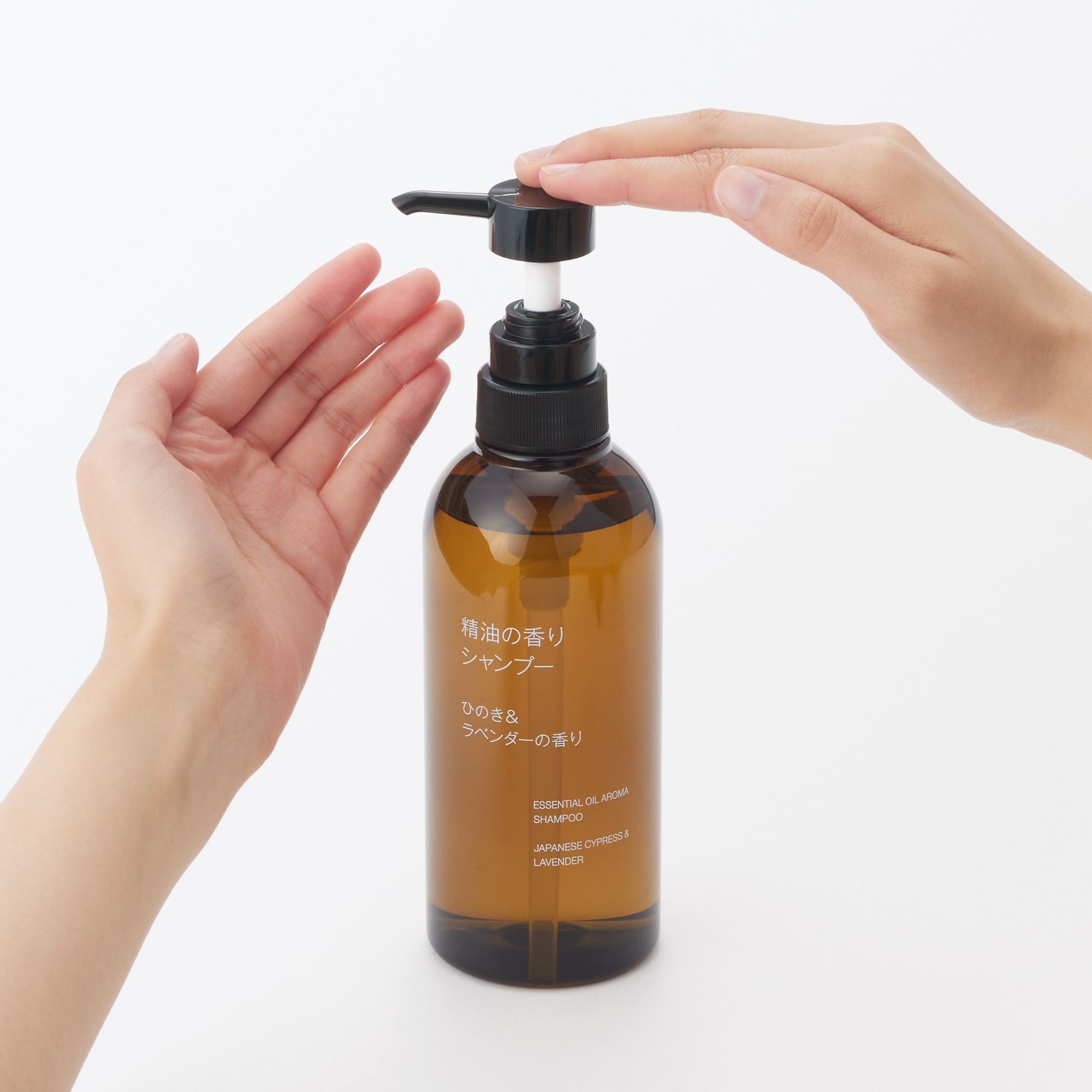 일본 무인양품 정유향 샴푸 히노키 라벤더향 400ml