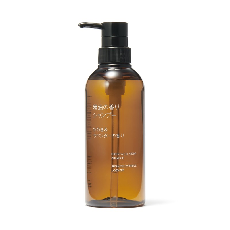 일본 무인양품 정유향 샴푸 히노키 라벤더향 400ml
