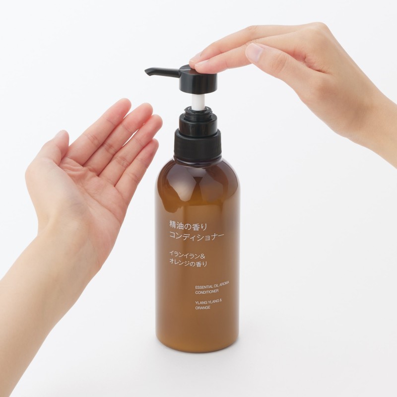 일본 무인양품 정유향 헤어 컨디셔너 일랑일랑 오렌지향 400ml