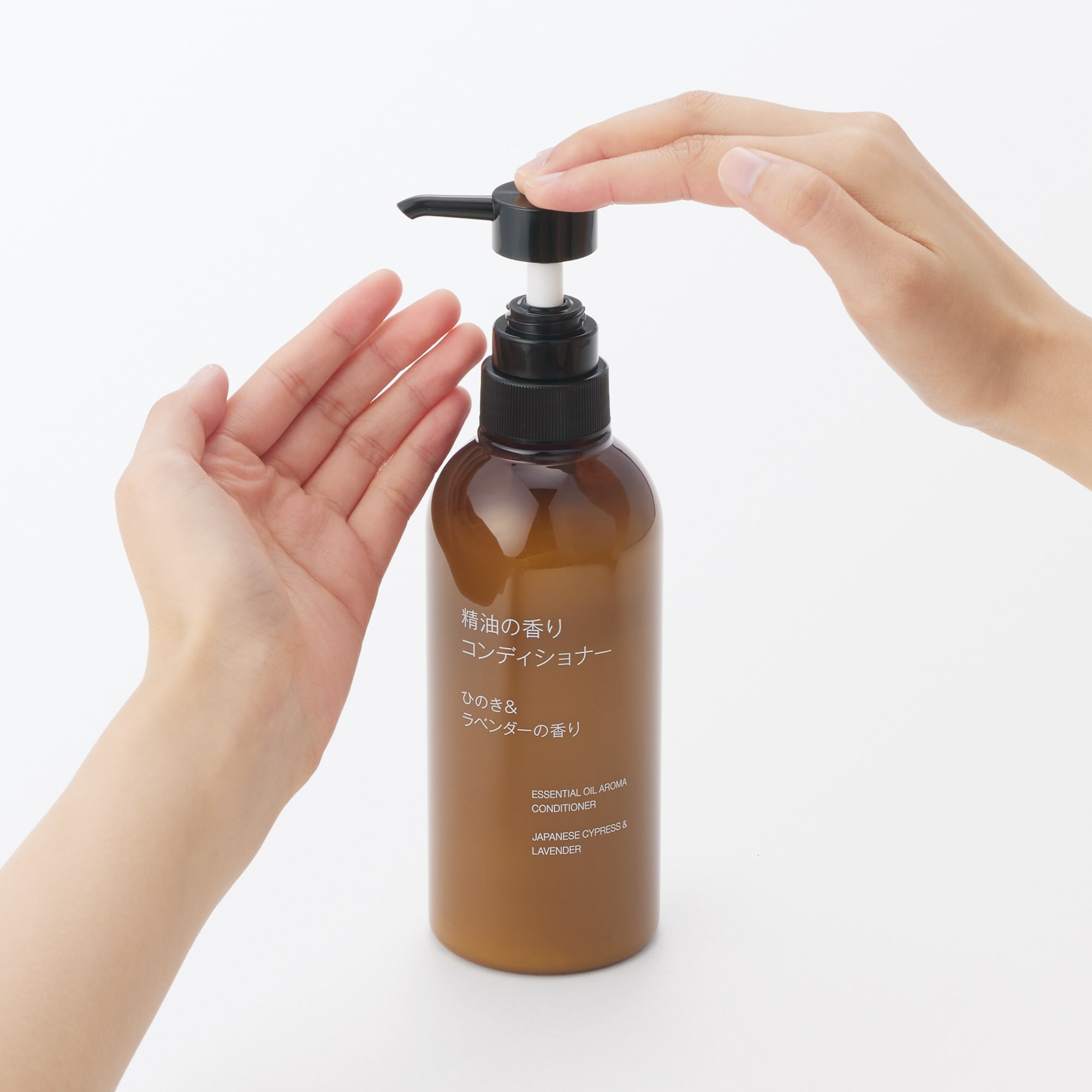 일본 무인양품 정유향 헤어 컨디셔너 히노키 라벤더향 400ml