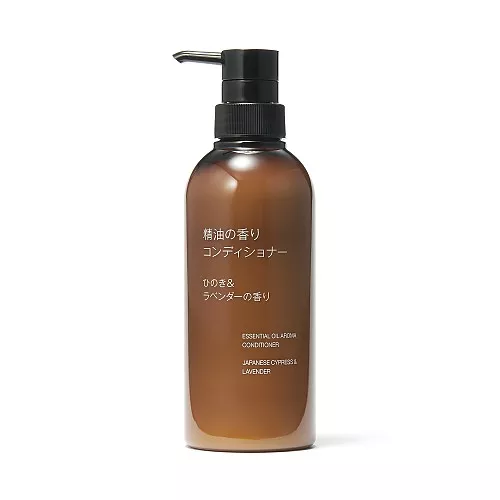 일본 무인양품 에센셜 오일 헤어 컨디셔너 히노키 라벤더향 400ml