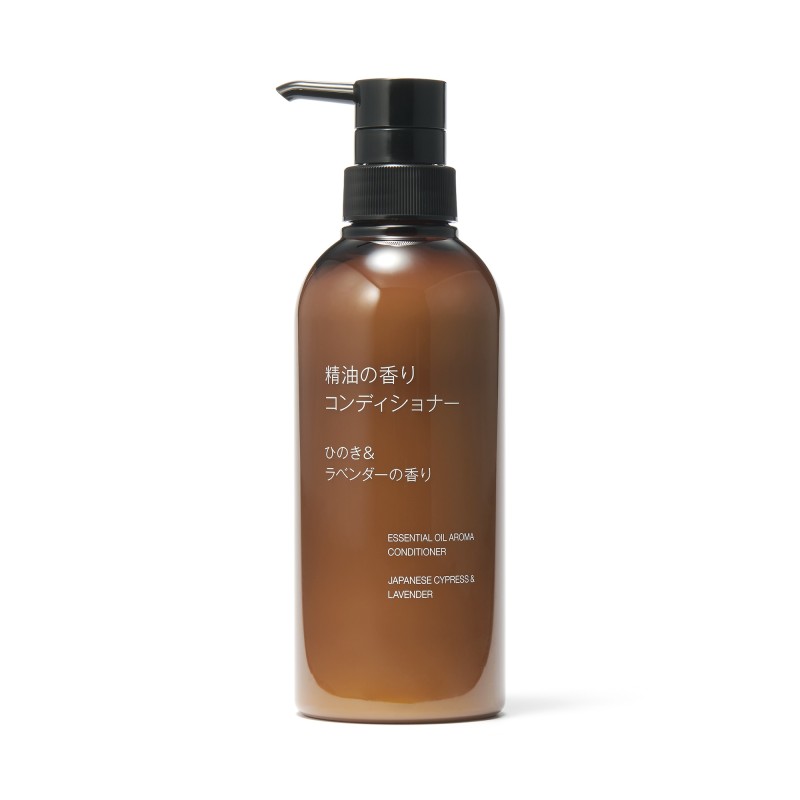 일본 무인양품 정유향 헤어 컨디셔너 히노키 라벤더향 400ml