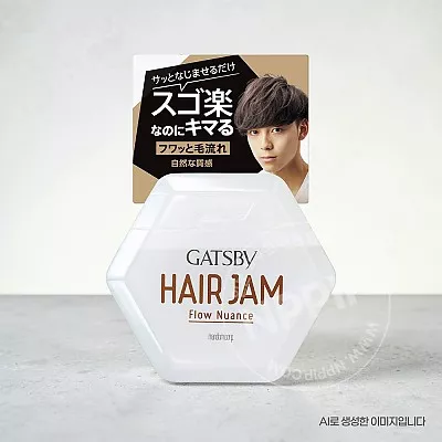 갸스비 헤어잼 플로우 뉘앙스 헤어 왁스 110ml