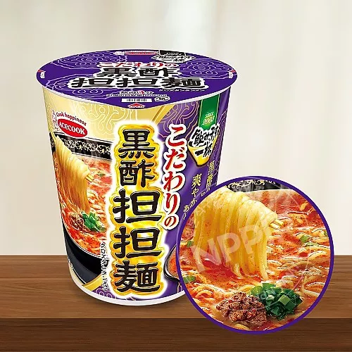 에이스쿡 타테가타 노미호스잇빠이 흑초탄탄멘 컵라멘 일본 컵라면 65g