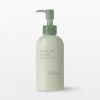 일본 무인양품 릴랙싱 스크럽 핸드워시 200g