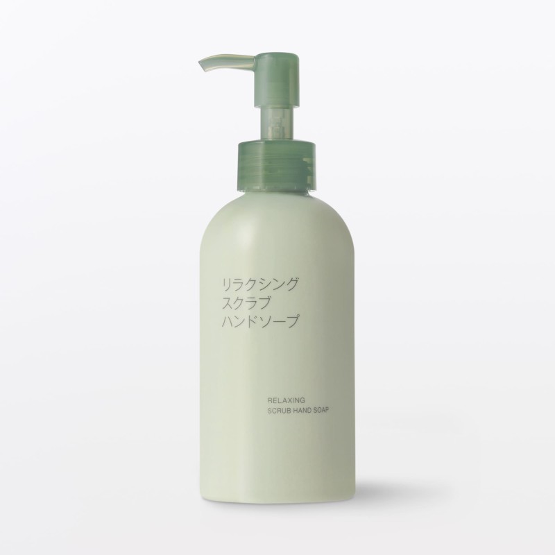 일본 무인양품 릴랙싱 스크럽 핸드워시 200g