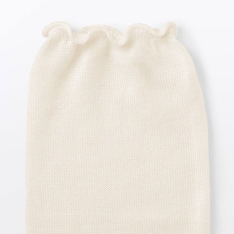 일본 무인양품 실크 혼방 발가락 양말 24cm