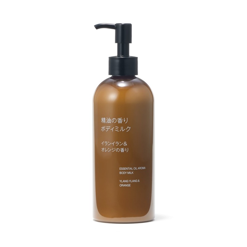 일본 무인양품 에센셜 오일 바디밀크 일랑일랑 오렌지향 300ml