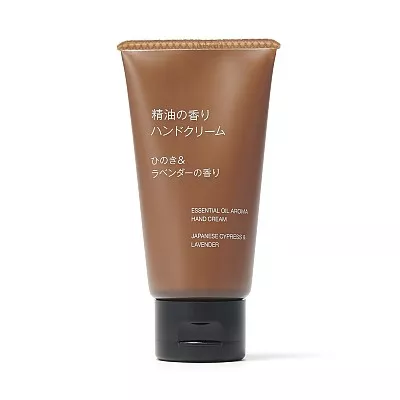 일본 무인양품 에센셜 오일 핸드크림 히노키 라벤더향 50g