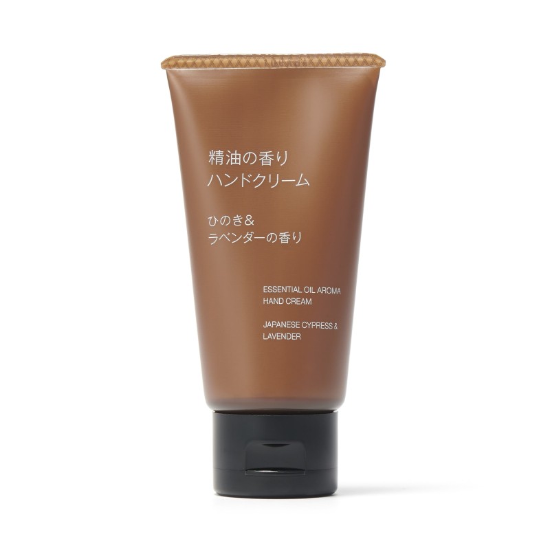 일본 무인양품 에센셜 오일 핸드크림 히노키 라벤더향 50g