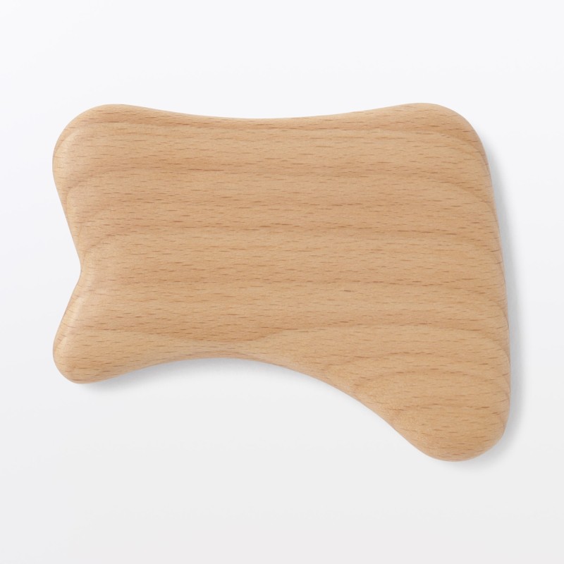 일본 무인양품 너도밤나무 마사지 플레이트 7.2x9cm