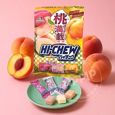 돈키호테 모리나가 하이츄 복숭아 가득 아소토 77g