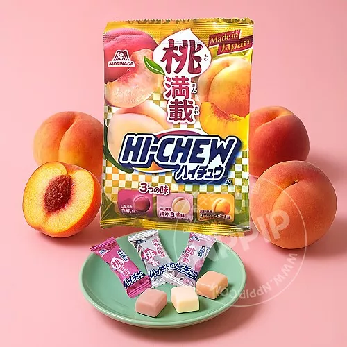 돈키호테 모리나가 하이츄 복숭아 가득 아소토 77g