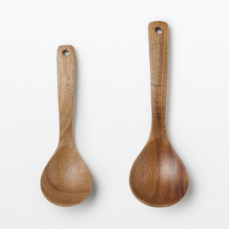 일본 무인양품 아카시아 국 스푼 20.5cm 대
