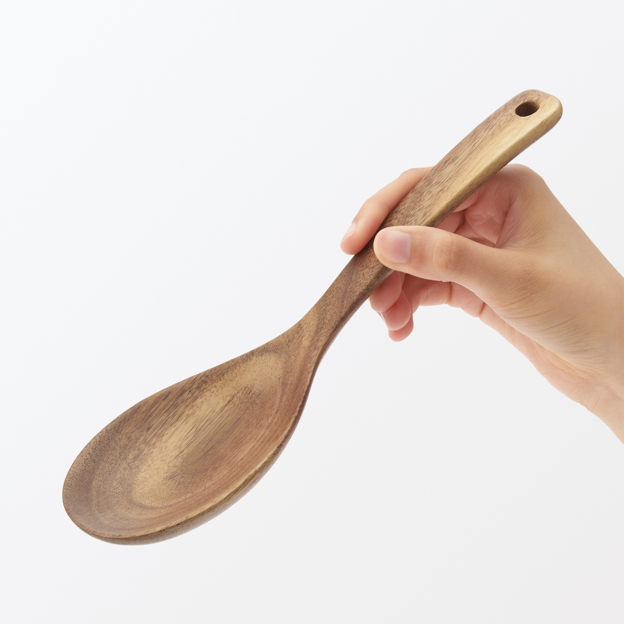 일본 무인양품 아카시아 볶음 스푼 25cm 대