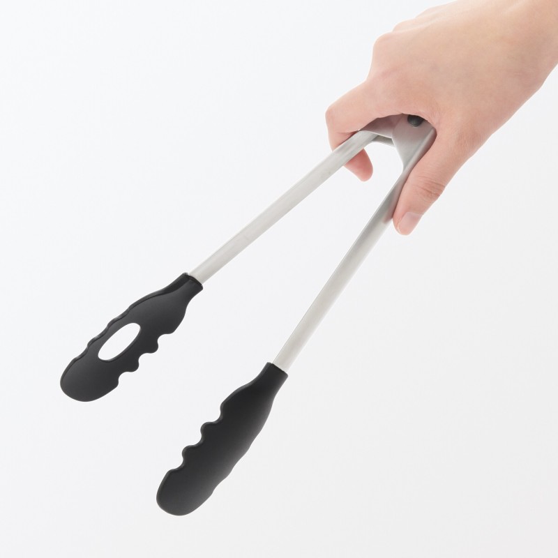 일본 무인양품 조리용 집게 스토퍼 부착 27.5cm 대