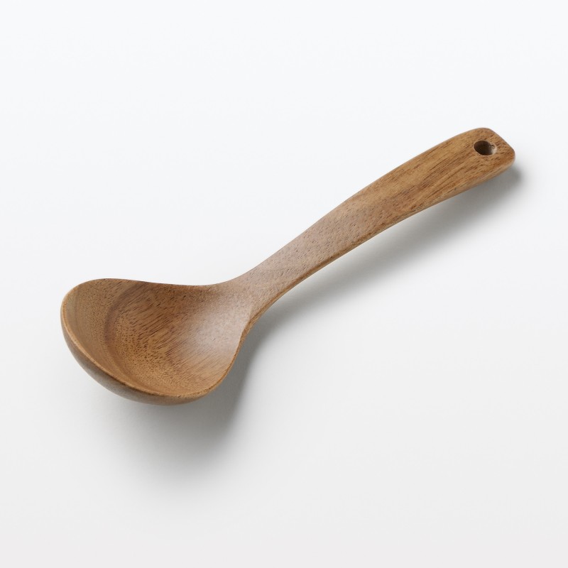 일본 무인양품 아카시아 국 스푼 18cm 대