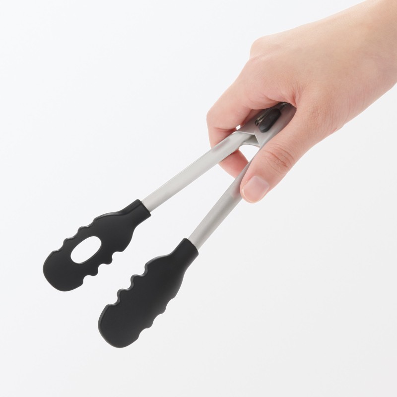 일본 무인양품 조리용 집게 스토퍼 포함 18cm 소