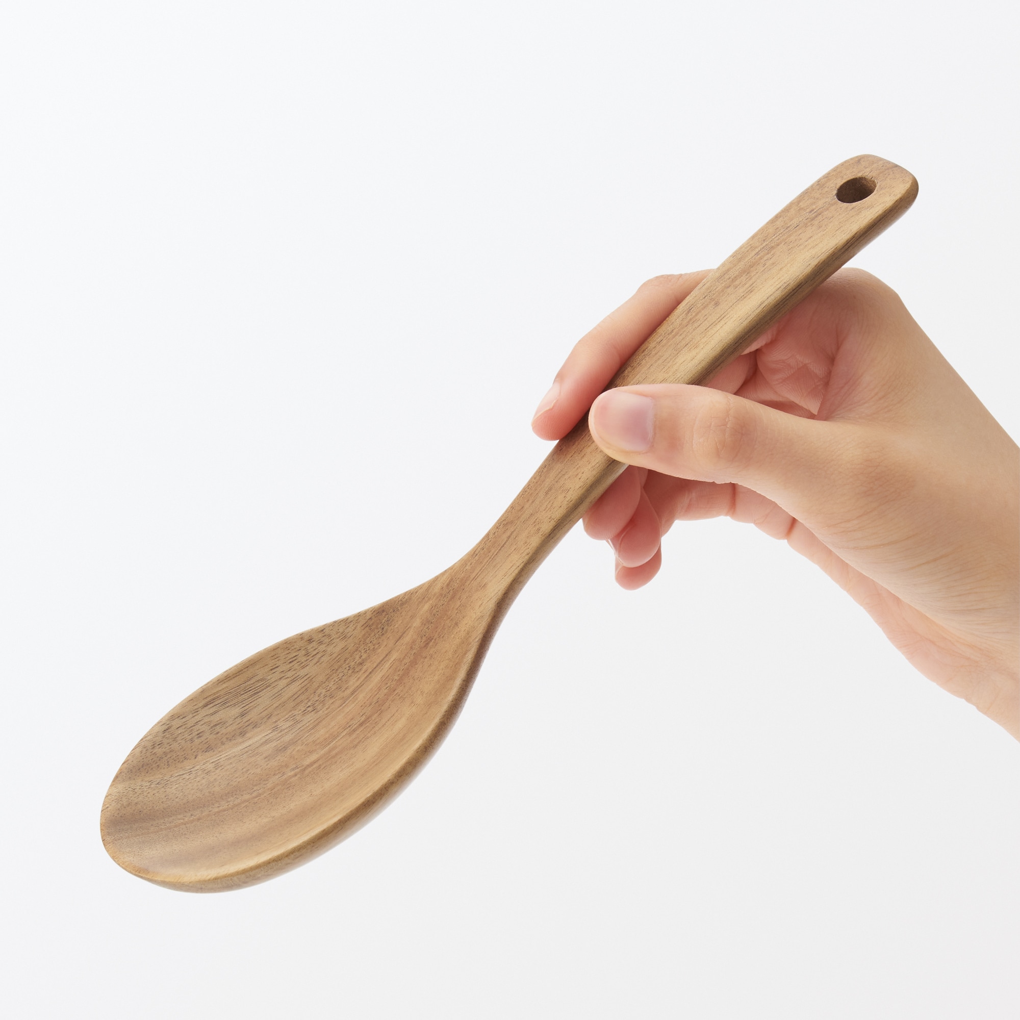 일본 무인양품 아카시아 볶음 스푼 22.5cm 소