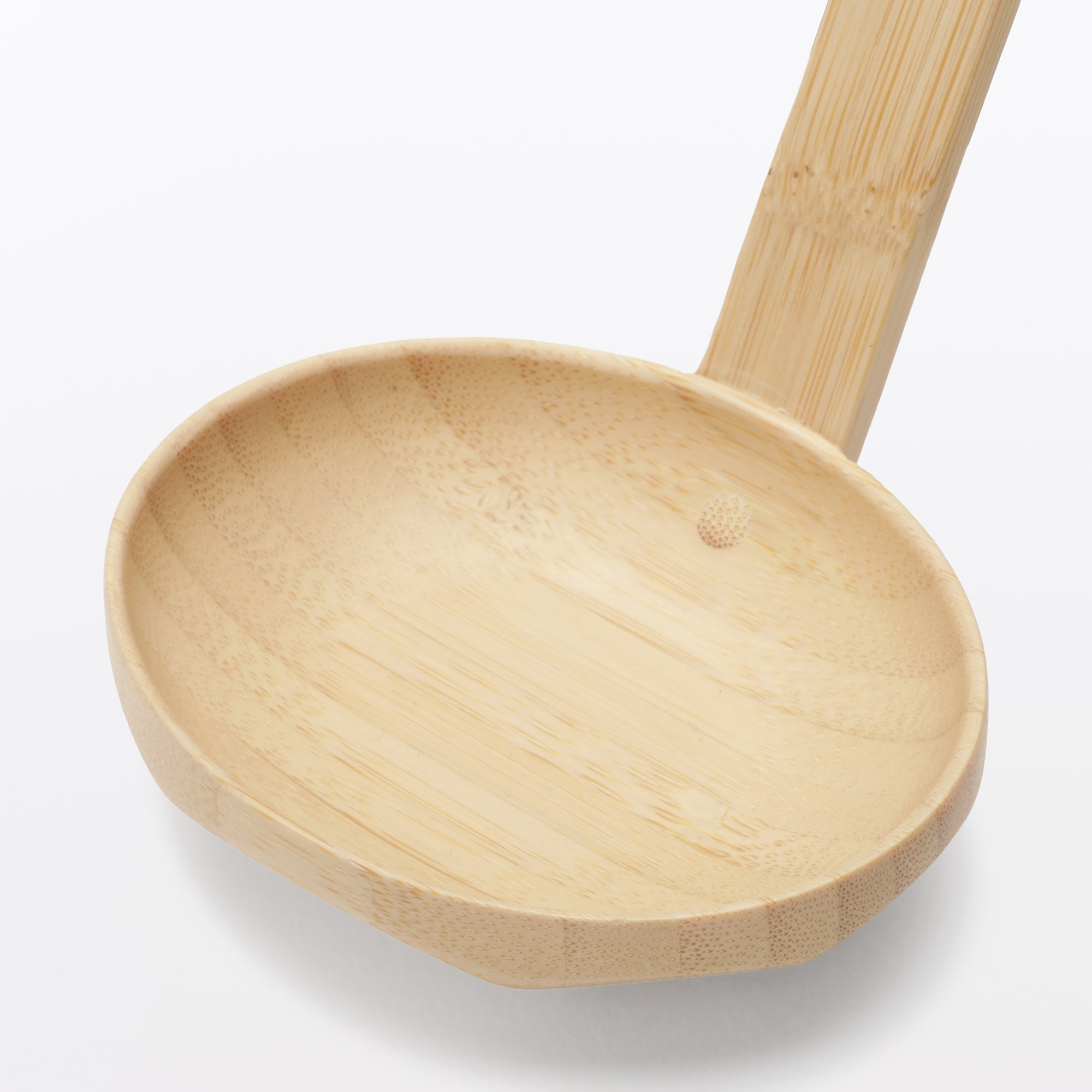 일본 무인양품 그을린 대나무 국자 25cm